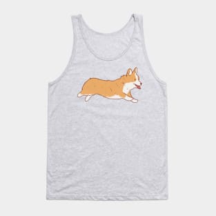 Cute corgi art Tank Top